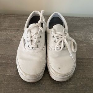 Vans White Era Lace Ups
